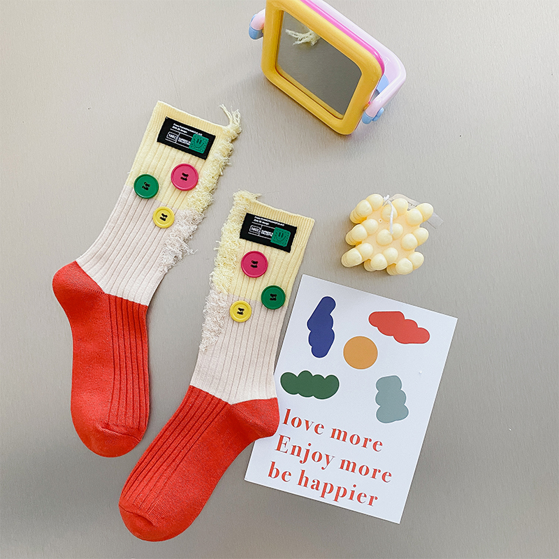Button tigger colorblock sokker