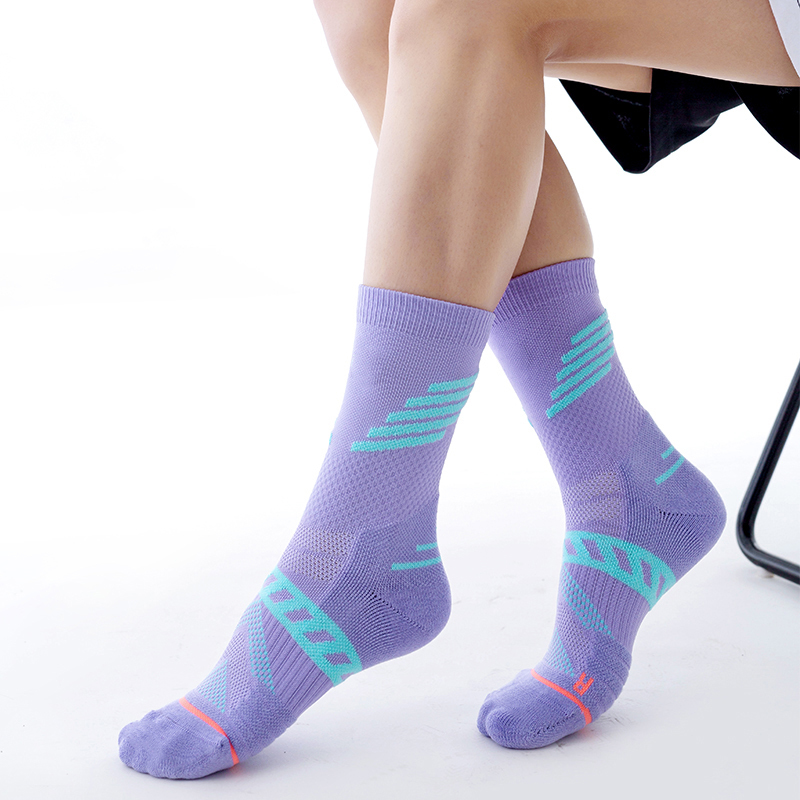 Basketballsokker i nylonfrotté